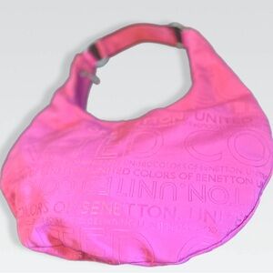 United colors of Benetton pink hobo style purse